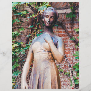 Juliet statue, Verona, Italien Flyer