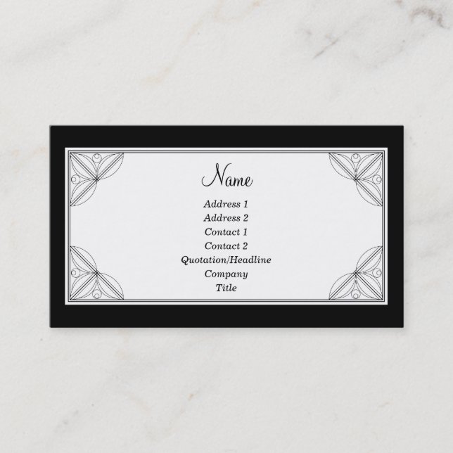 Juliet Visitenkarte (Vorderseite)