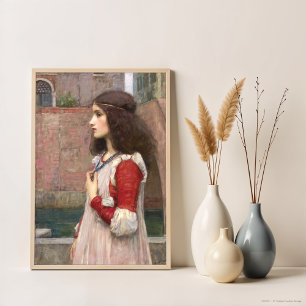 Juliet von John William Waterhouse, Art Poster