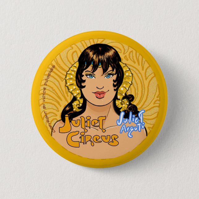 Juliet Zirkus - Juliet Arguti Button (Vorderseite)