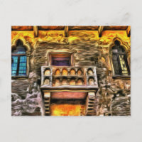 Juliets Balcony Verona Van Gogh