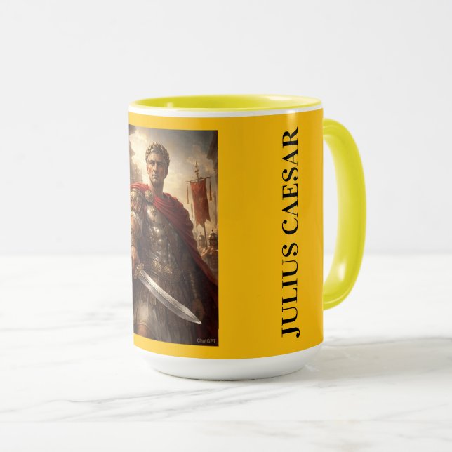 Julius Caesar Imperialgeschichte  Tasse (VorderseiteRechts)