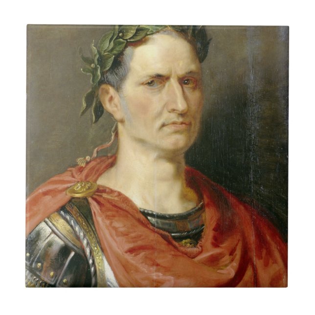 Julius Caesar Portrait Fliese (Vorderseite)