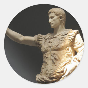 Julius Caesar Runder Aufkleber