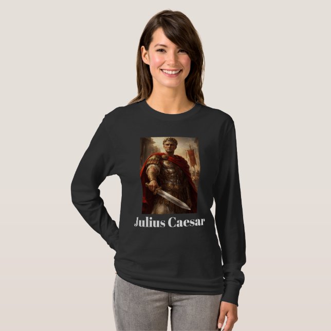 Julius Caesar schwarz T-Shirt (Vorne ganz)