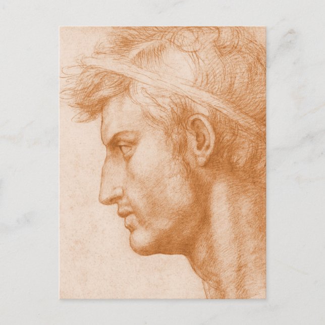 Julius Caesar von Andrea del Sarto Postkarte (Vorderseite)