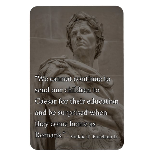 Julius Cesar Motivierend Angebot für Homeschool Magnet (Vertikal)