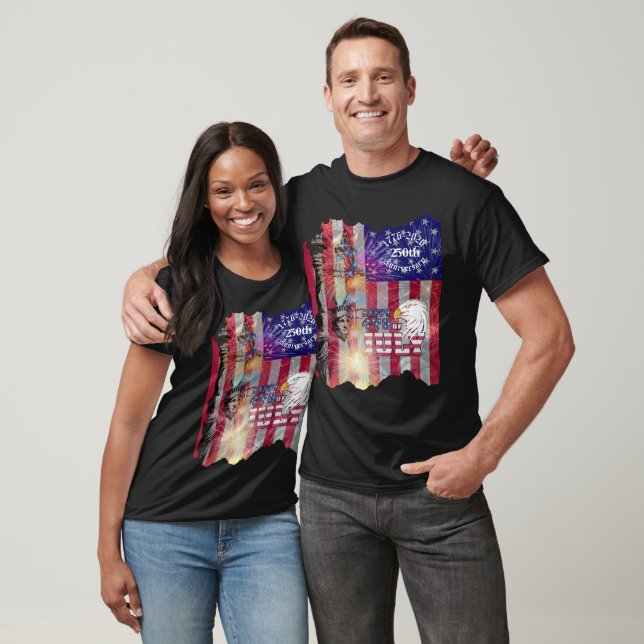 July 4th 250th Anniversary USA T-Shirt (Unisex)