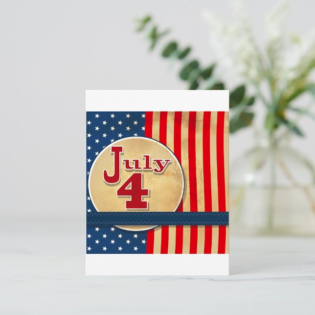 July 4th American Flag Invitations (Créateur téléchargé)