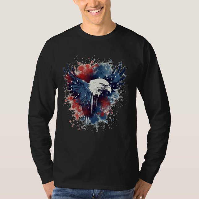 July 4th Product  Patriotism, American Flag_1 T-Shirt (Vorderseite)