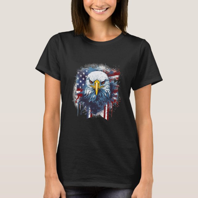 July 4th Product  Patriotism, American Flag_9 T-Shirt (Vorderseite)