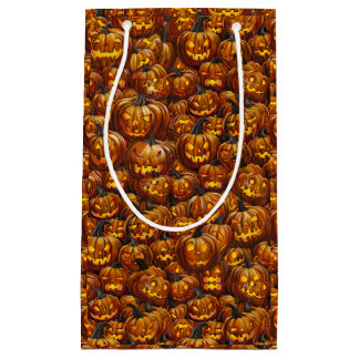 Jumble von Jack-o-Lanterns Kleine Geschenktüte
