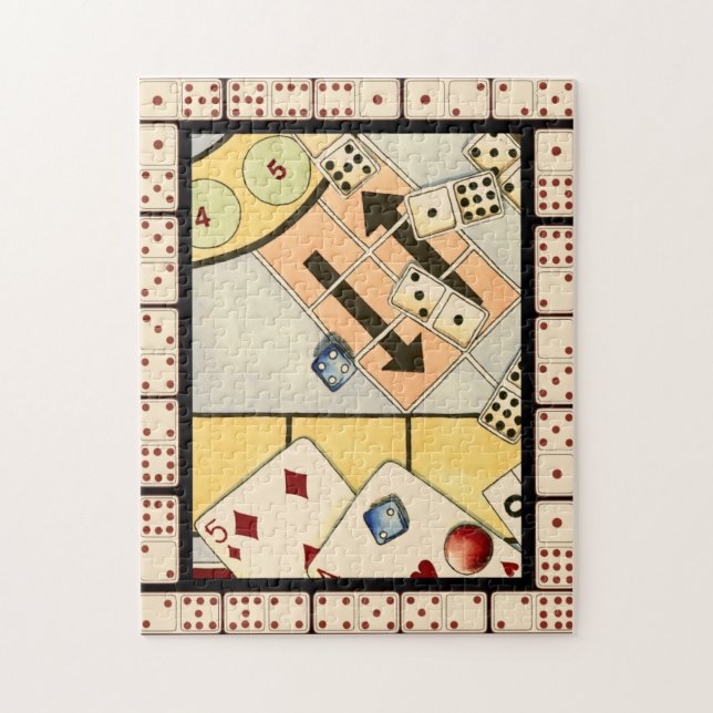 Jumbled Assortiment of Games of Chance (Vertikal)