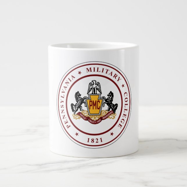 + JUMBO 20 oz White PMC SIEGEL Tasse (Vorderseite)