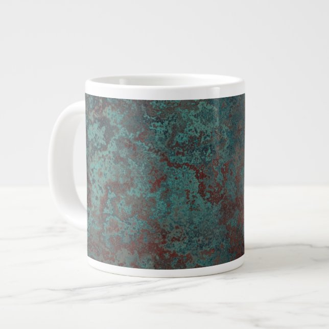 Jumbo der Tasse "Kupfer" zur Korrosion (Vorderseite Links)