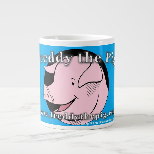 Jumbo Freddy la tasse de cochon (Devant)