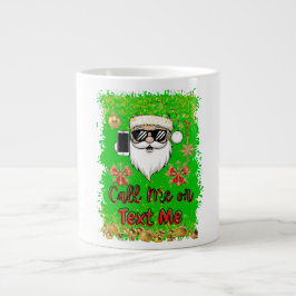 Jumbo Funny Santa Tasse