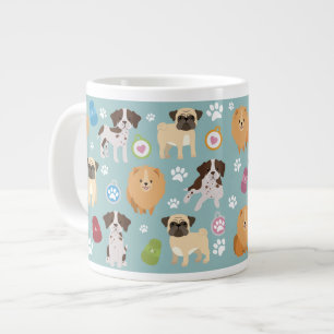Jumbo für benutzerdefinierte Tasse - Hundegruppe 