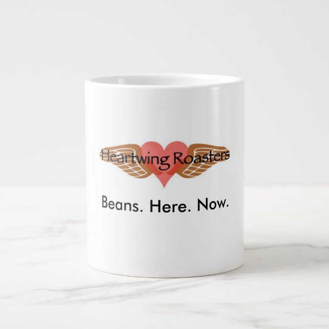 Jumbo Heartwing Coffee Tasse (Vorderseite)