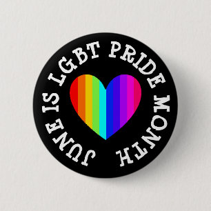 Jumbo June ist LGBT Pride Button