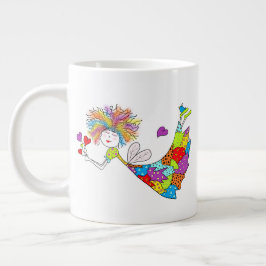 JUMBO Keramik-Feentasse Jumbo-Tasse