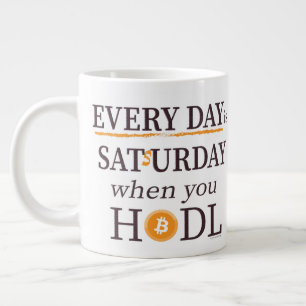 Jumbo-Mug 'Every Day is Satsurday' Jumbo-Tasse