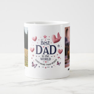 Jumbo Personalized Mug Übermäßige Liebe in jedem Jumbo-Tasse
