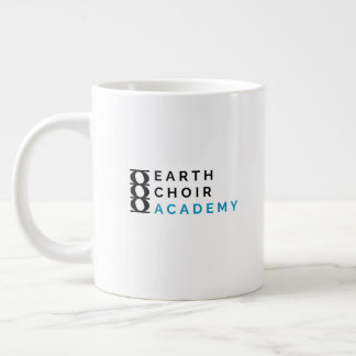 Jumbo Pint für das Logo der Earth Choir Academy Jumbo-Tasse