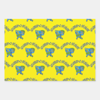 Jumbo Ram Geschenkpapier Set