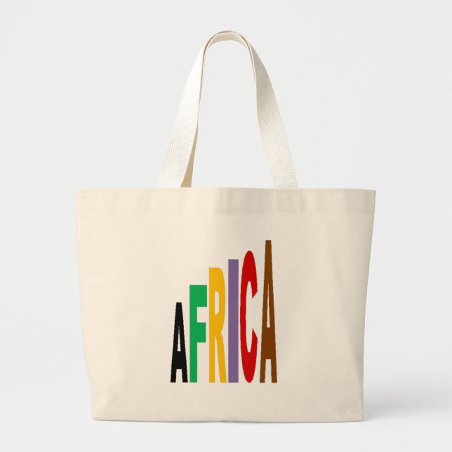 Jumbo Tasche DESIGN AFRICA (Vorne)