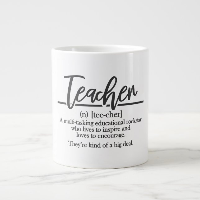 - Jumbo-Tasse (Vorderseite)