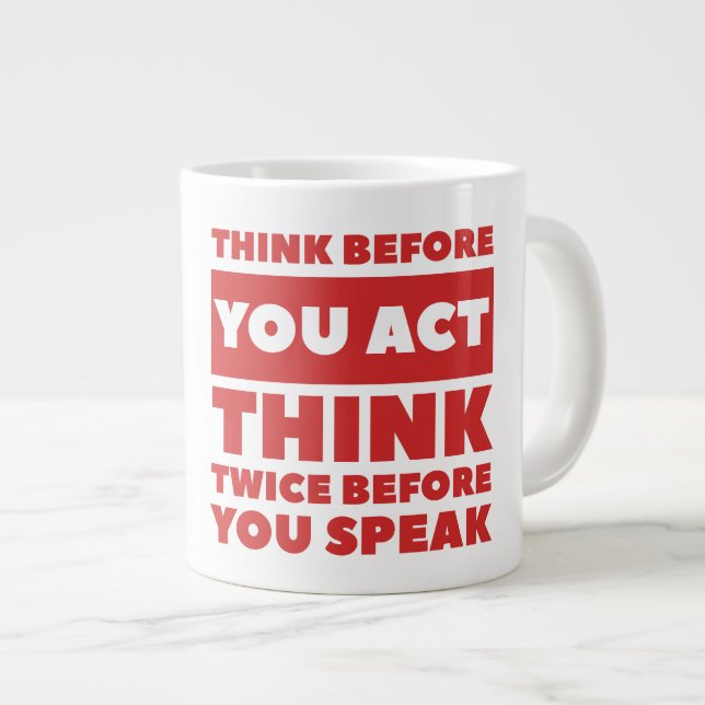 Jumbo-Tasse (Vorderseite Rechts)