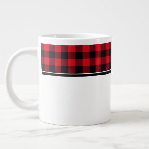 Jumbo Tasse-Buffalo Kariert Jumbo-Tasse