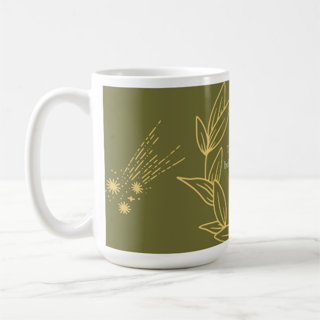 Jumbo-Tasse mit Roald Dahl-Zitat Kaffeetasse (Links)
