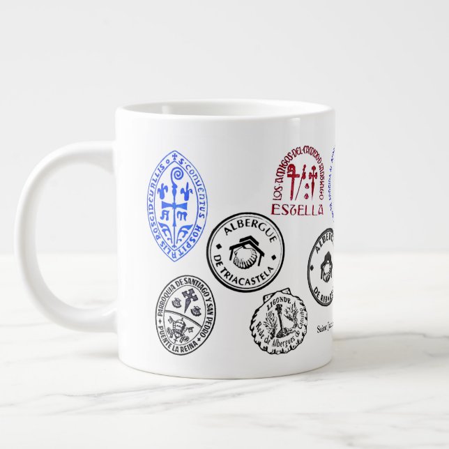 Jumbo-Tasse Saint James Way (Links)