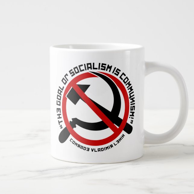 Jumbo-Tasse "SOCIALIST TRUTH" (Rechts)
