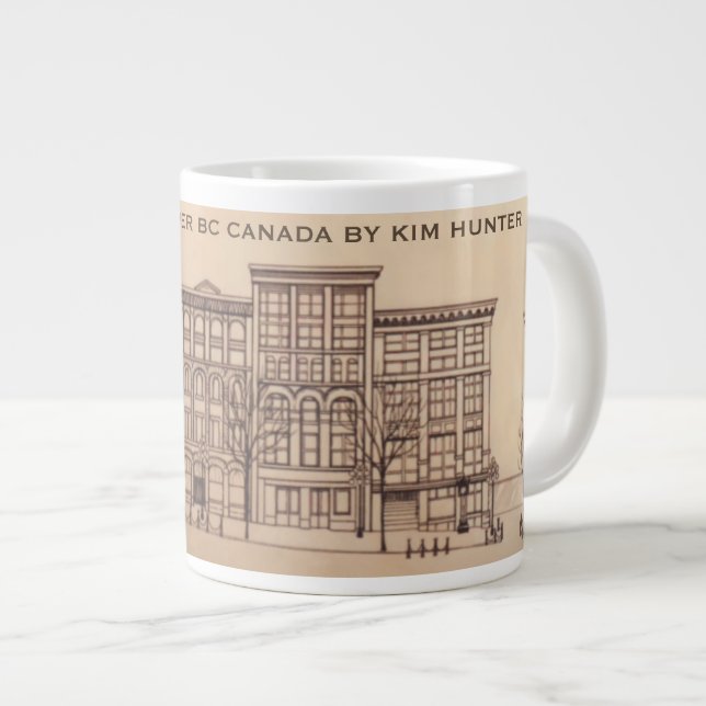 Jumbo Vancouver Coffee Tasse Personalisieren Gasto (Vorderseite Rechts)
