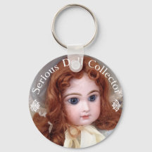 Jumeau Antique Doll Collector 3" Button Button