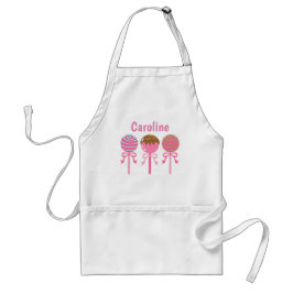 Jummy Pop de gâteau rose personnalisé tablier