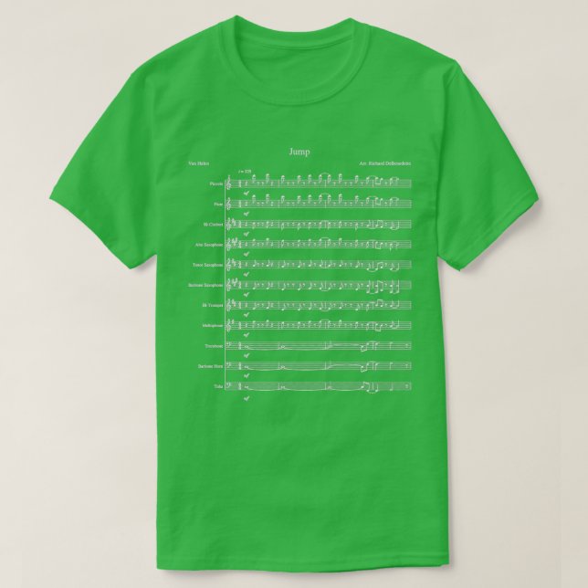 Jump evy van halen T-Shirt (Design vorne)