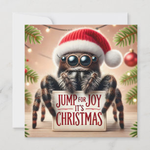 Jump for Joy Es ist Weihnachten Niedlich Springspi