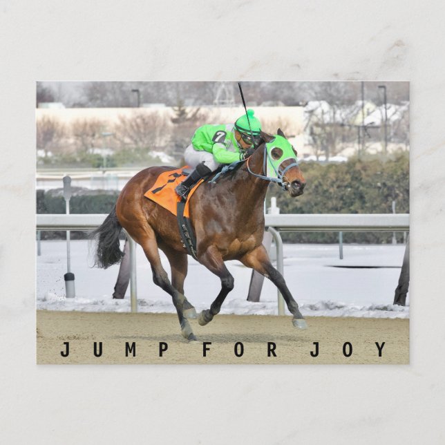 Jump for Joy - Reylu Gutierrez (1) Postkarte (Vorderseite)