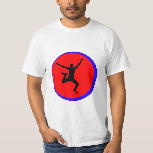 "Jump Icon" Graphic Tee (Vorderseite)