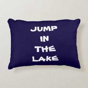 "JUMP IN the SEE" SEE HAUS DECOR PILLOW Zierkissen