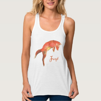 Jump Niedlich Red Fox Tank Top