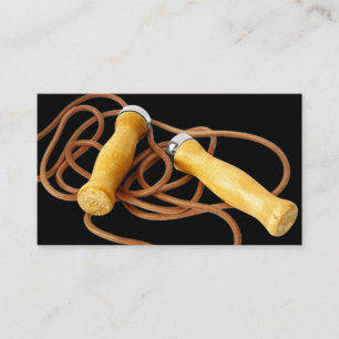 Jump Rope Business Card Visitenkarte