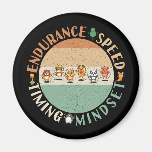 Jump Roping - Rope Skipping Mindset Magnet