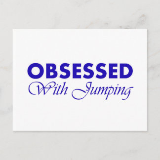 Jumping-Design Postkarte