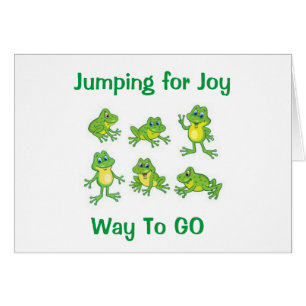 JUMPING FOR "JOY" FOR "YOU" GRATULALALATIONS