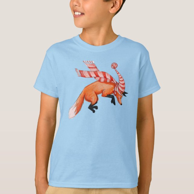Jumping Fox Kids' Basic-T - Shirt (Vorderseite)